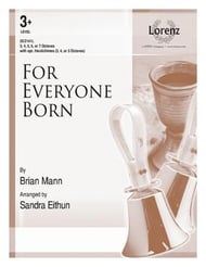 For Everyone Born Handbell sheet music cover Thumbnail